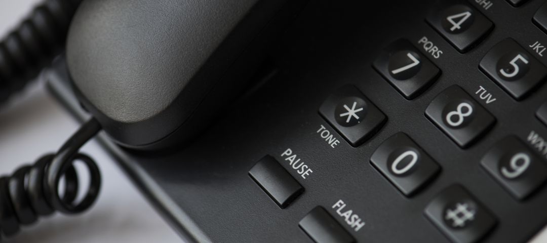 Close up of Telephone