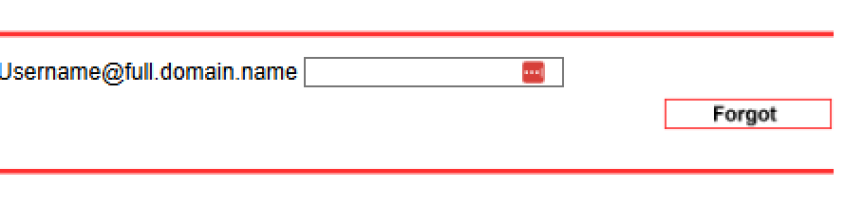 Update Password Screencapture