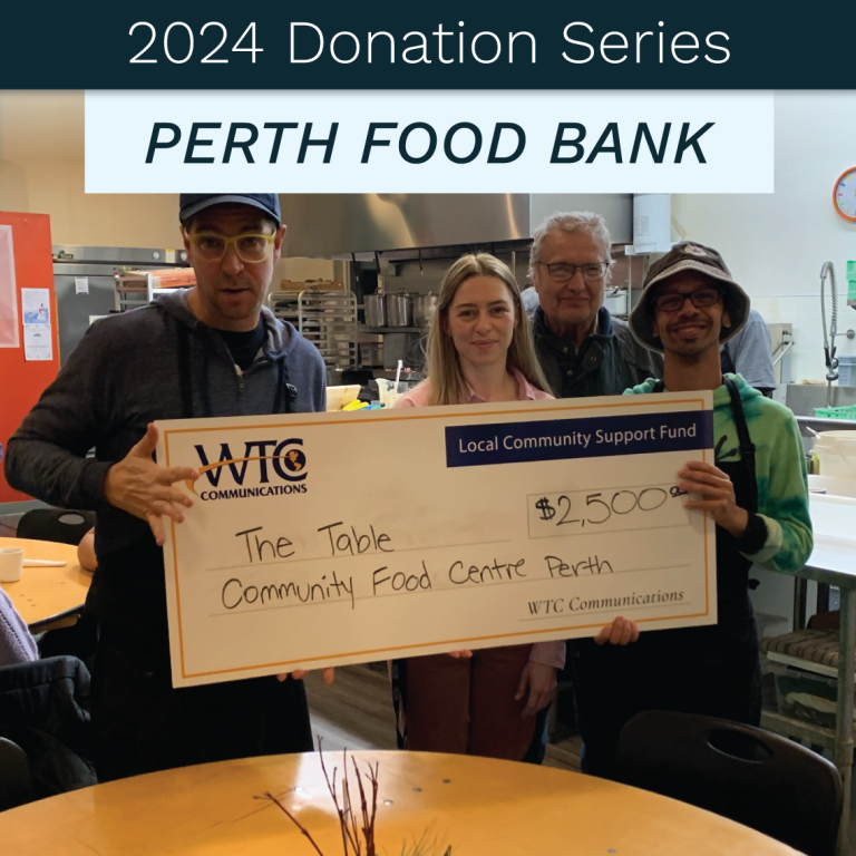 Perth Food Bank 2024