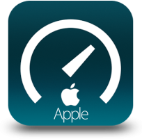 Apple Speedtest Icon